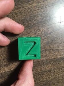 1 Inch Calibration cube - Free 3d model on creazilla.com