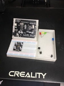 Arduino Uno support extension - Free 3d model on creazilla.com