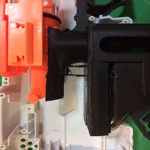 Nerf Kronos Vertical Magazine Adaptor - Free 3d model on creazilla.com