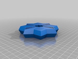 3D Fidget Stern Sensorik Spielzeug - Bunter Hexagon Drehspiral Mit Griff