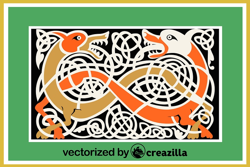 Grafika wektorowa: Celtic pattern