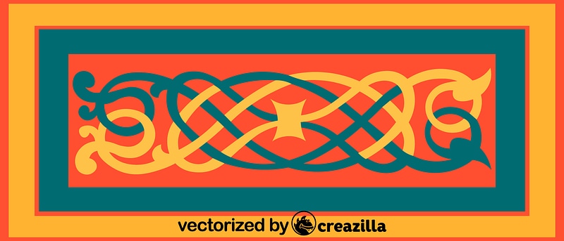 Celtic pattern vector