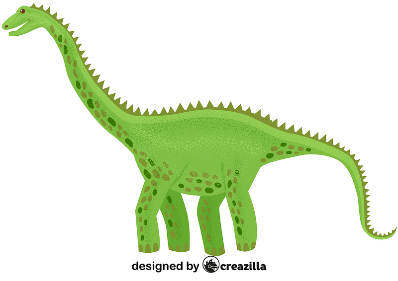 Grafika wektorowa: Diplodocus