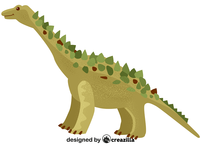 Titanosaur vector