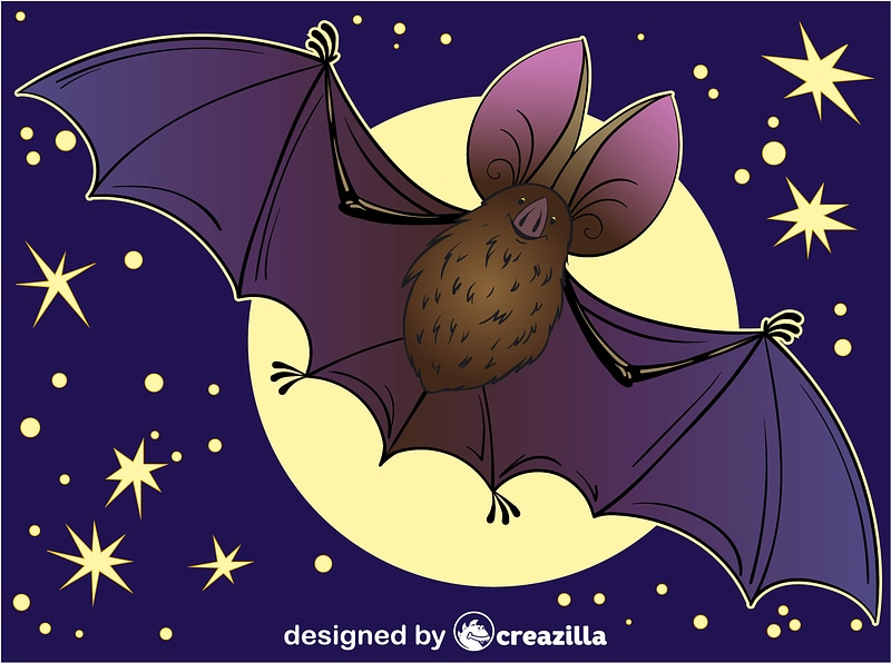 Grafika wektorowa: Bat