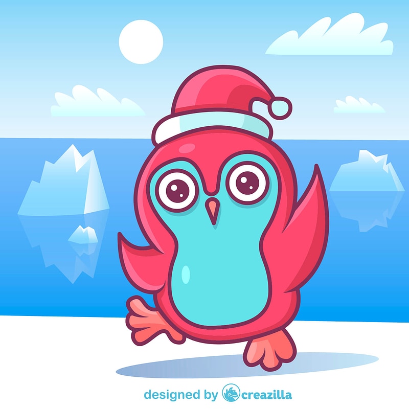 Vector de Pingüino