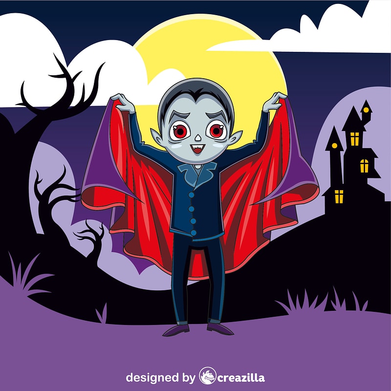 Dracula vector. Free download. | Creazilla