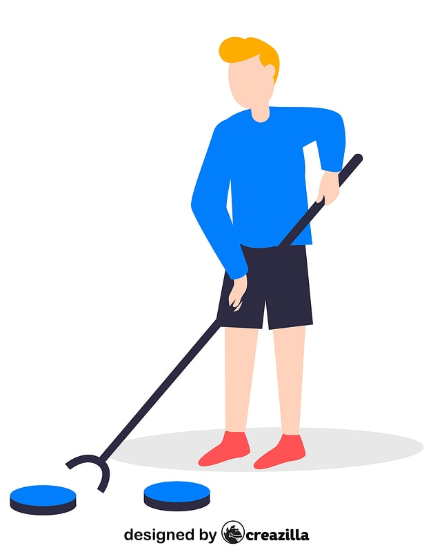 Shuffleboard vector. Free download. Creazilla