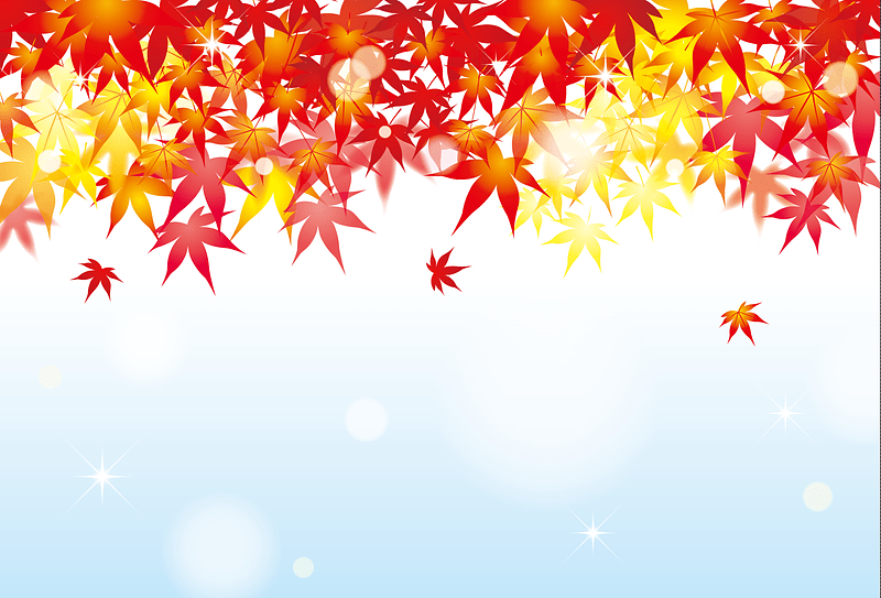 Vector de Maple Leaves Autumn