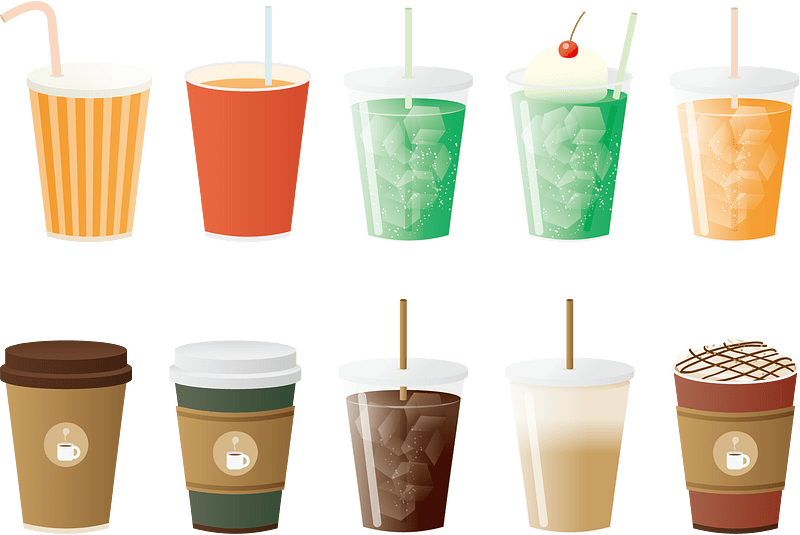 Drink Coffee Juice vector. Free download. Creazilla