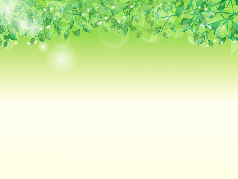 Green Leaves Background矢量图像