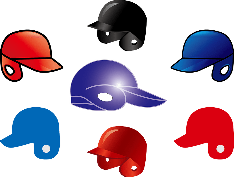 Batting Helmet vector. Free download. Creazilla