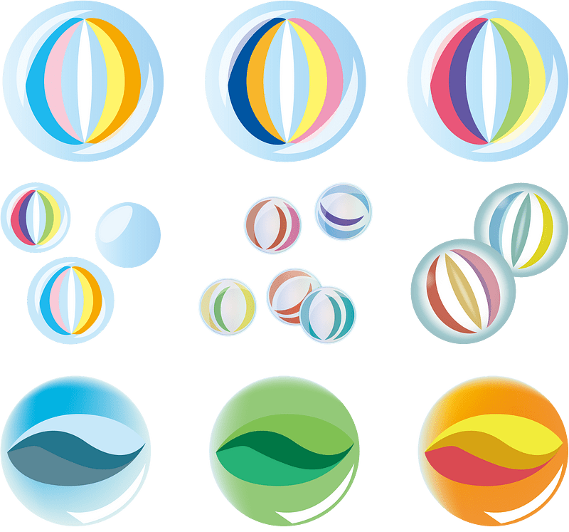 Marble Toy vector