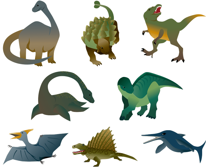 Dinosaur Animal ベクターイメージ狐