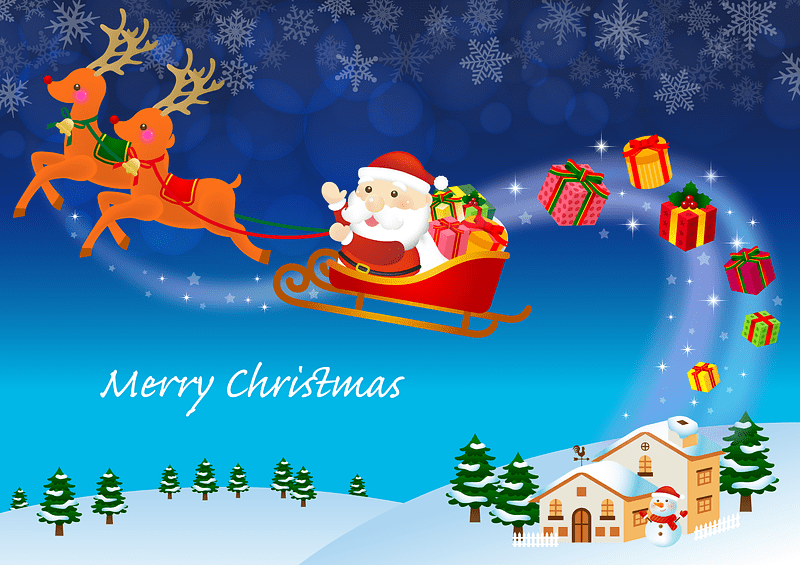 Christmas Santa Claus vector