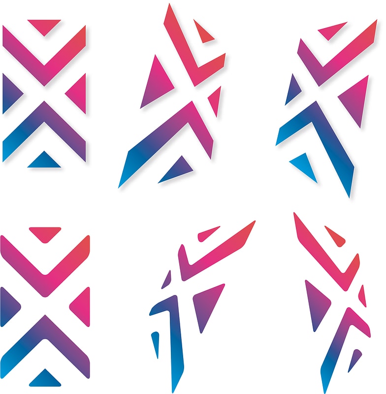 Pattern logo pack vector. Free download. | Creazilla