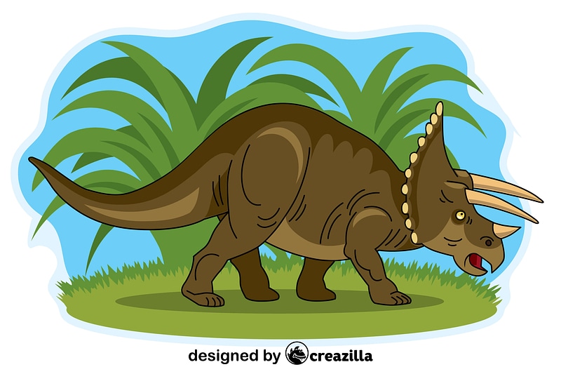 Triceratops vecteur