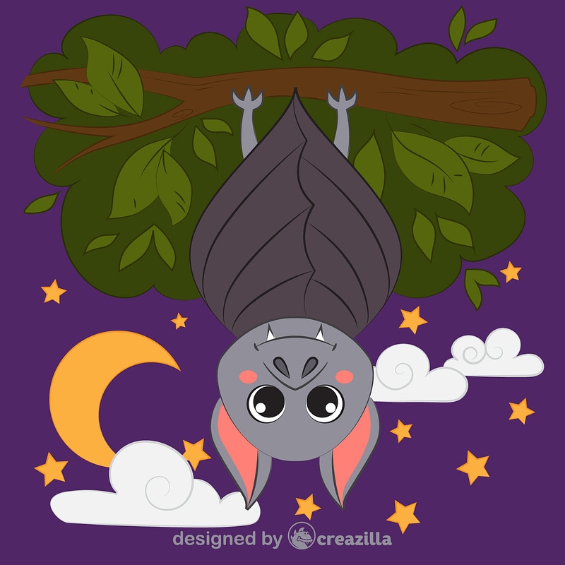 Grafika wektorowa: Bat